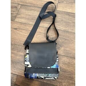 The Hammock Hut USA HANDMADE Crossbody VEGAN Bag Purse MSRP $250 Art To Wear